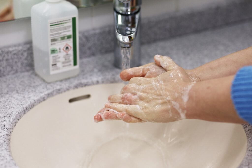 hand wash in food safety